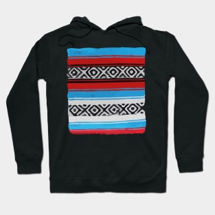 Falsa mexican blanket serape Hoodie